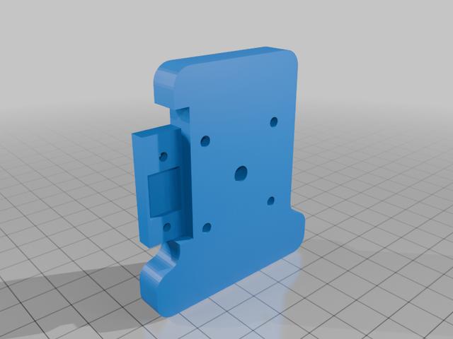 Hevo Stealthburn adapter 3D model thumbnail