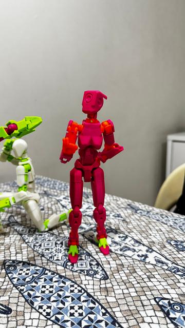 Improved parts for Dummy at 150% 3D model thumbnail
