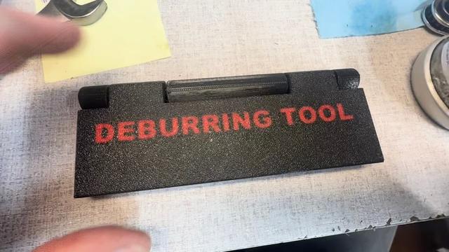 Deburring tool storage box 3D model thumbnail