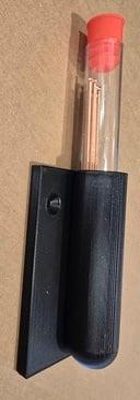 Holder for vial of nozzle/clog cleaning needles 3D model thumbnail
