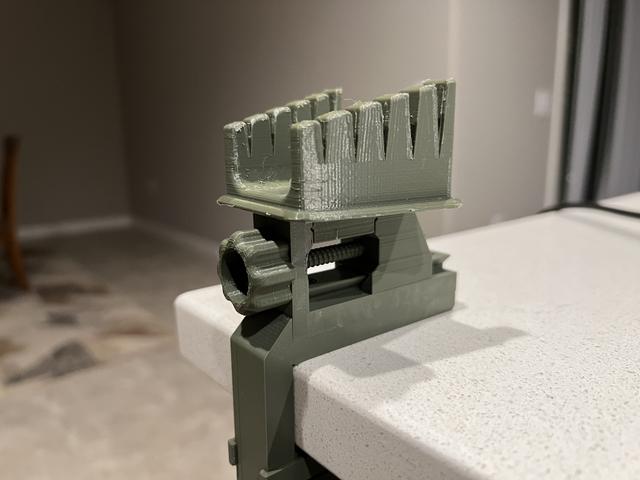 Soldering Jig with Vice Block 3D model thumbnail