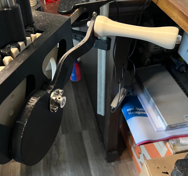 CSM larger crank arm with counterweight 3D model thumbnail