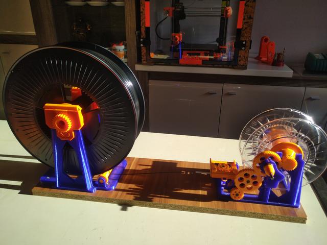 Superstructure for a 5 Kg spool   Nadstavba na 5 Kg cievku 3D model thumbnail