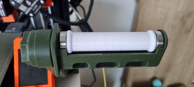Prusa Mini Side Spool Roller 3D model thumbnail