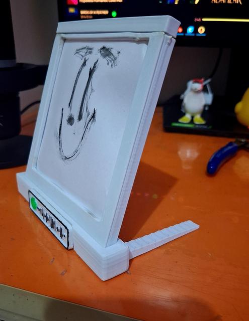 10x10 Perforated Plaque Frame  3D model thumbnail