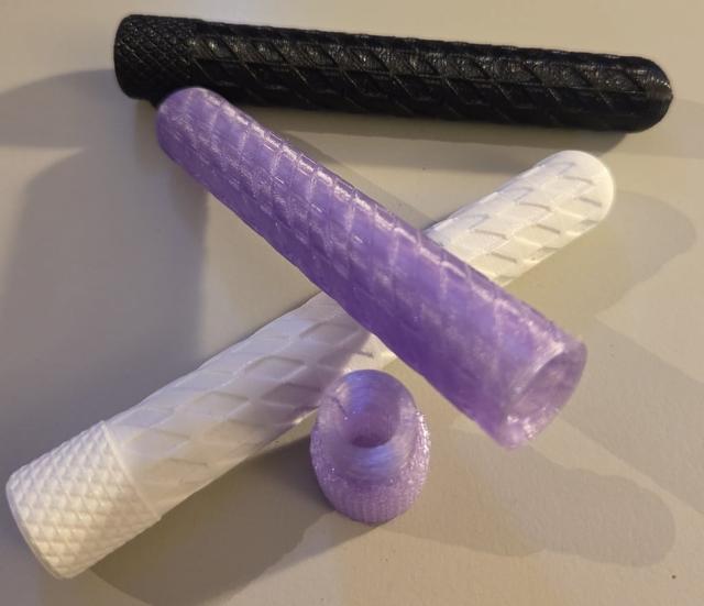 Container with thread  (doob tube) 3D model thumbnail