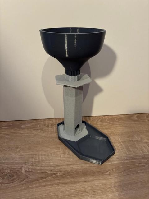Funnel for rollup dice box - tower core 3D model thumbnail