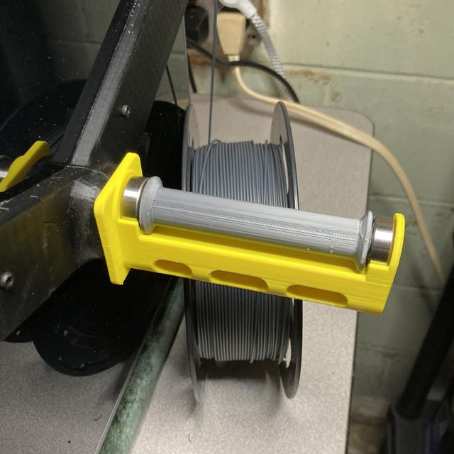 Safer Filament Roller 80mm 3D model thumbnail