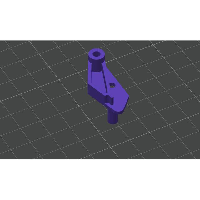 Seeburg LPC480 Credit Subtract Pawl 3D model thumbnail