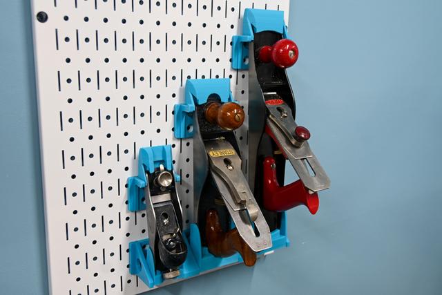 Hand Plane Mounts for Wall Control 3D model thumbnail