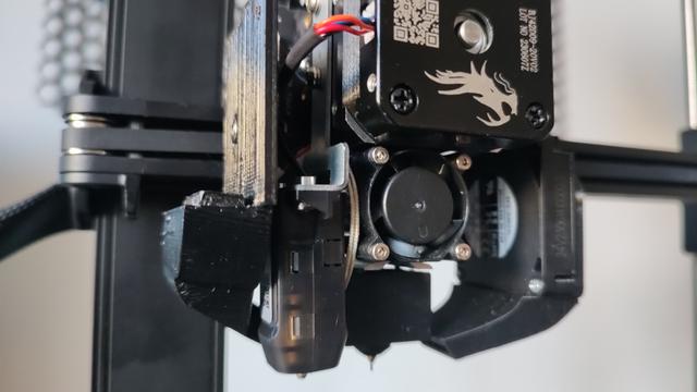 Levý Ventilátor 4010 Ender3 V3 SE / Left Fan 4010 Ender3 V3 SE 3D model thumbnail