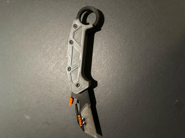 PRUSA Utility Knife 3D model thumbnail