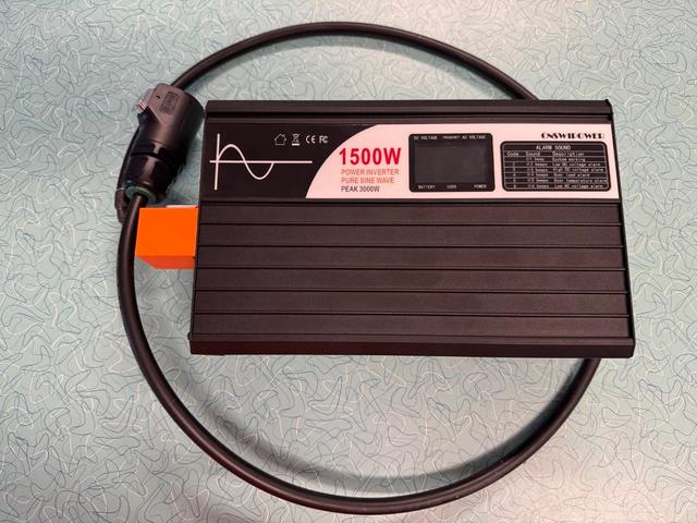 Xijia 1500W Inverter terminal covers. 3D model thumbnail