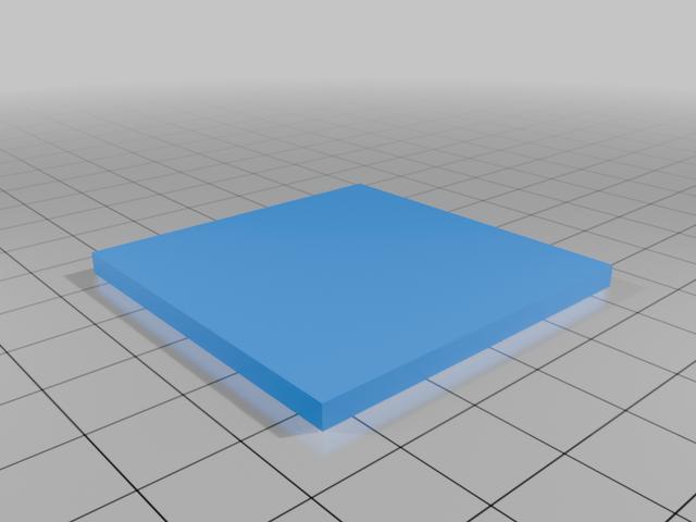 Lego compatible 6x6 Tile 10202 a 3D model thumbnail