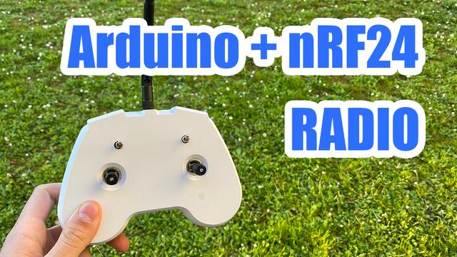 Arduino radio controller case 3D model thumbnail