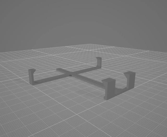 Soporte báscula 3D model thumbnail