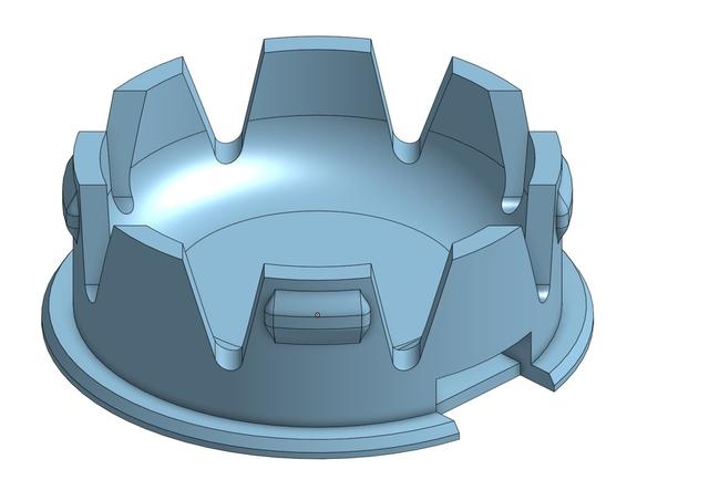 AW11 MK1 B SC Wheel Cap 3D model thumbnail