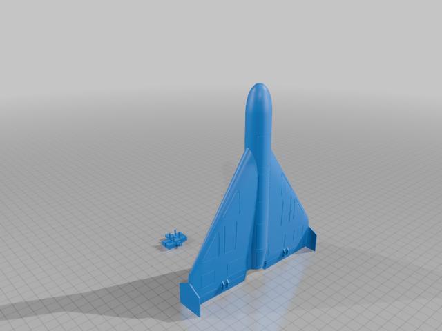  Shahed-136 drone  3D model thumbnail