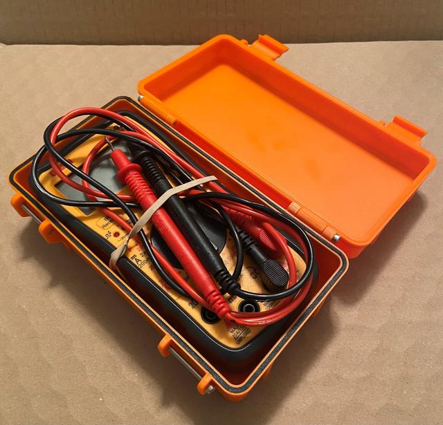 Elike T-92 multimeter rugged box 3D model thumbnail