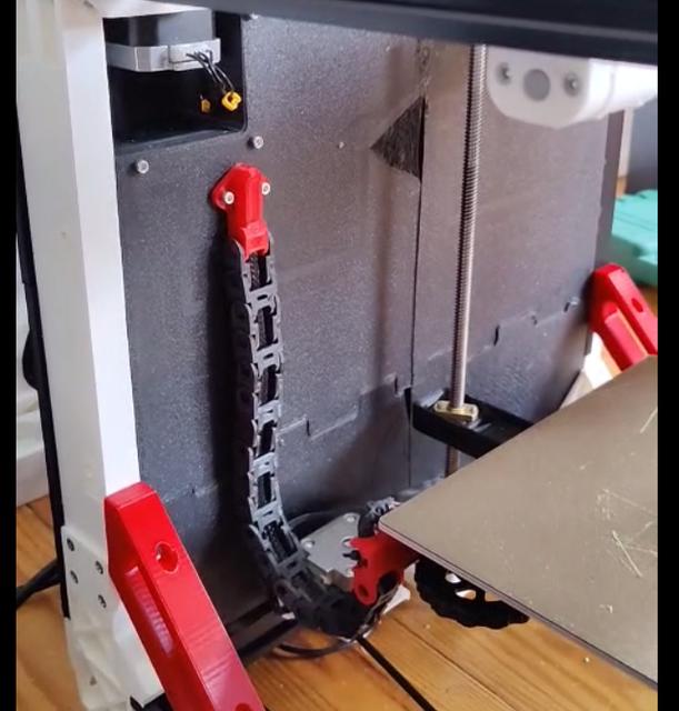 Bed Chain for Ender 3 NG 3D model thumbnail