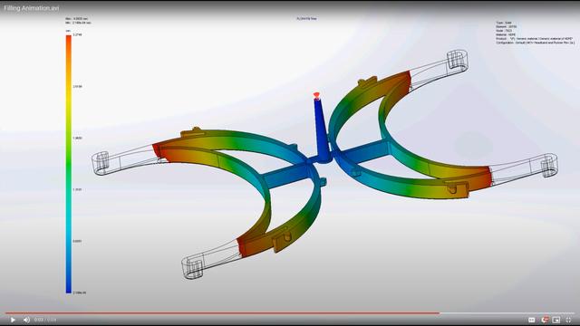 PRUSA Face Shield Head Band Injection Molding Ready 3D model thumbnail