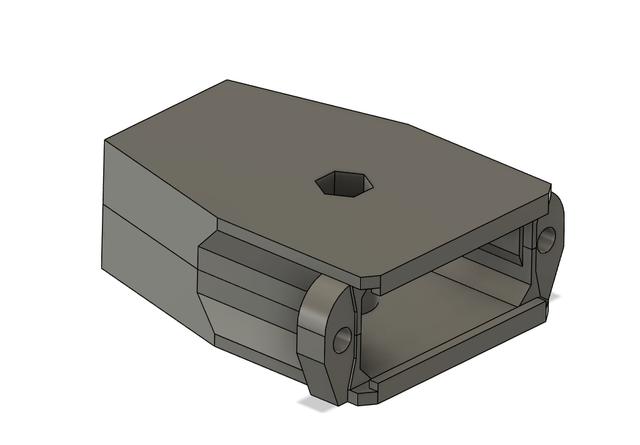 DB15 connector (with step file) 3D model thumbnail