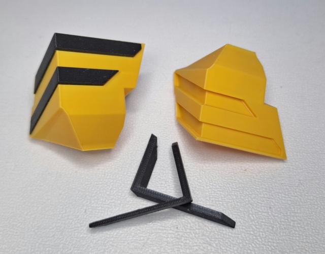 No AMS DIY RC DumpTruck (V3) Bed 3D model thumbnail