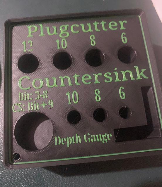 Gridfinity - Plugcutters-Countersink Bin 3D model thumbnail