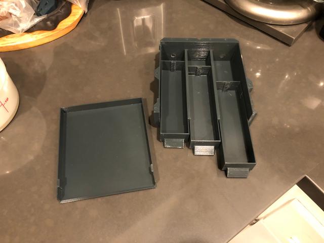 Prusa Mini Multi Drawers for Lack Enclosure 3D model thumbnail
