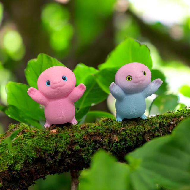 Cute Sloth - 6mm + 8mm glass eye compatible 3D model thumbnail