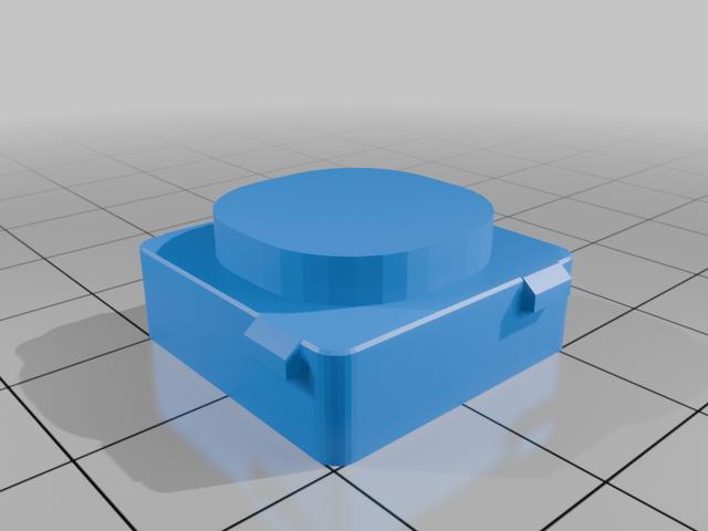 Clipsal 30  Blank switch mech with and without Standoffs for Vero Board 3D model thumbnail