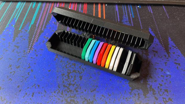 Filament sample box (smaller) | Swatch box | Remix 3D model thumbnail