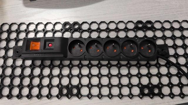 acar power bar mounting plates for Multiboard - parametric 3D model thumbnail