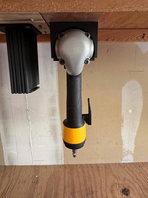 Dewalt Brad Nailer Vertical Mount 3D model thumbnail