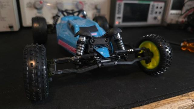 Losi Mini-B shock tower guard 3D model thumbnail