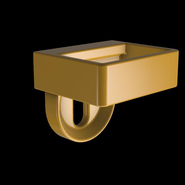 Skadis Cutter Holder Parametric 3D model thumbnail