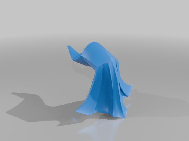 Hat With Peg Connecter 3D model thumbnail