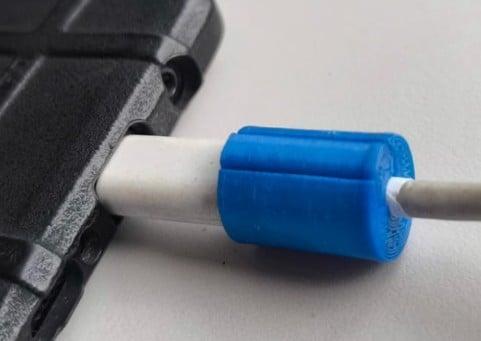 Cell phone cable protector 3D model thumbnail