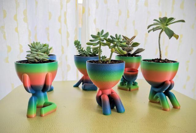 Planter Insert (flush mount) 3D model thumbnail