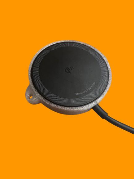 Flat Surface mount for Anker Zolo wireless charging pad 3D model thumbnail