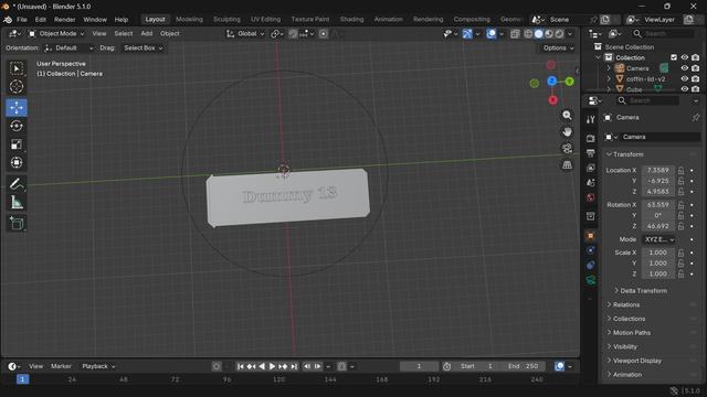 dummy 13 case with lid 3D model thumbnail