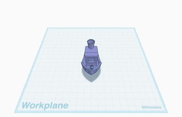 the beverage benchy 3D model thumbnail