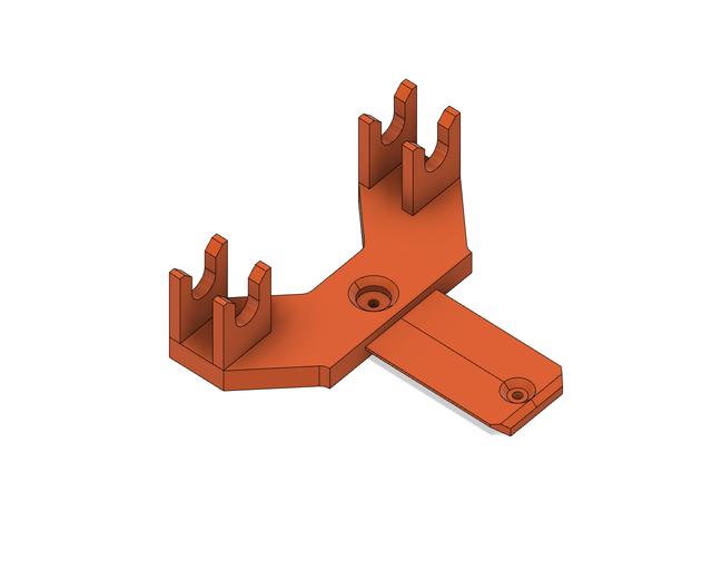 Prusa Enclosure Spool-holder Adjustable - Short Version 3D model thumbnail