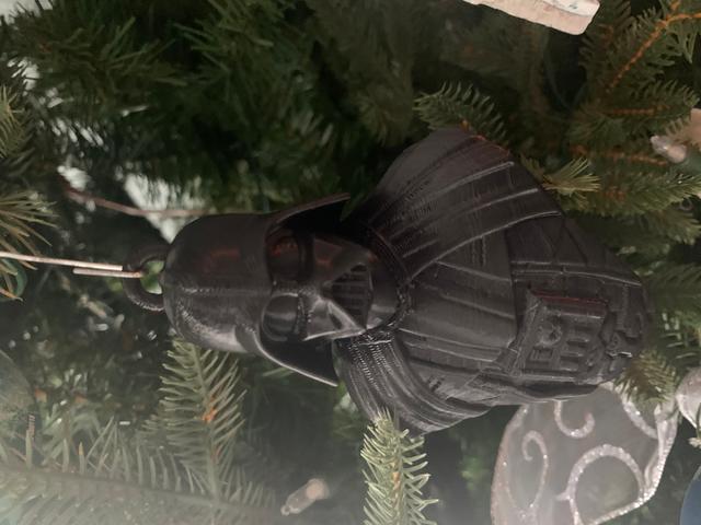 Darth Vader Ornament/ hanger 3D model thumbnail