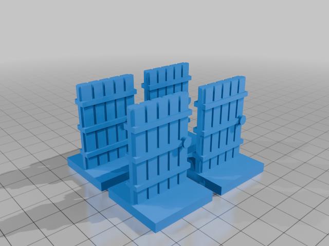 MoDND Set (Doors) 3D model thumbnail