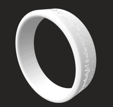 The One Ring 3D model thumbnail