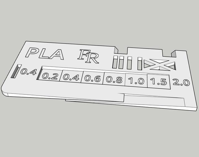 General Filament Swatch 3D model thumbnail