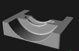 Steelcase leap v2 Chair wheel stopper 3D model thumbnail