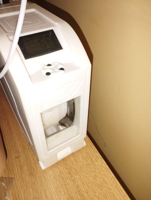 Windowed Lid Alternative for 80mm Filament Box 3D model thumbnail