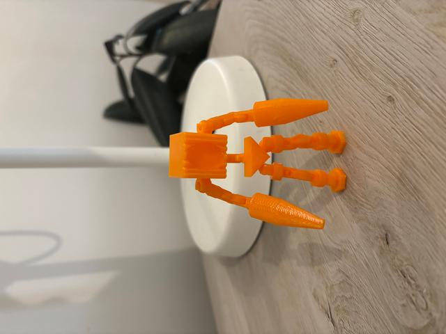 Cube Robot 3D model thumbnail